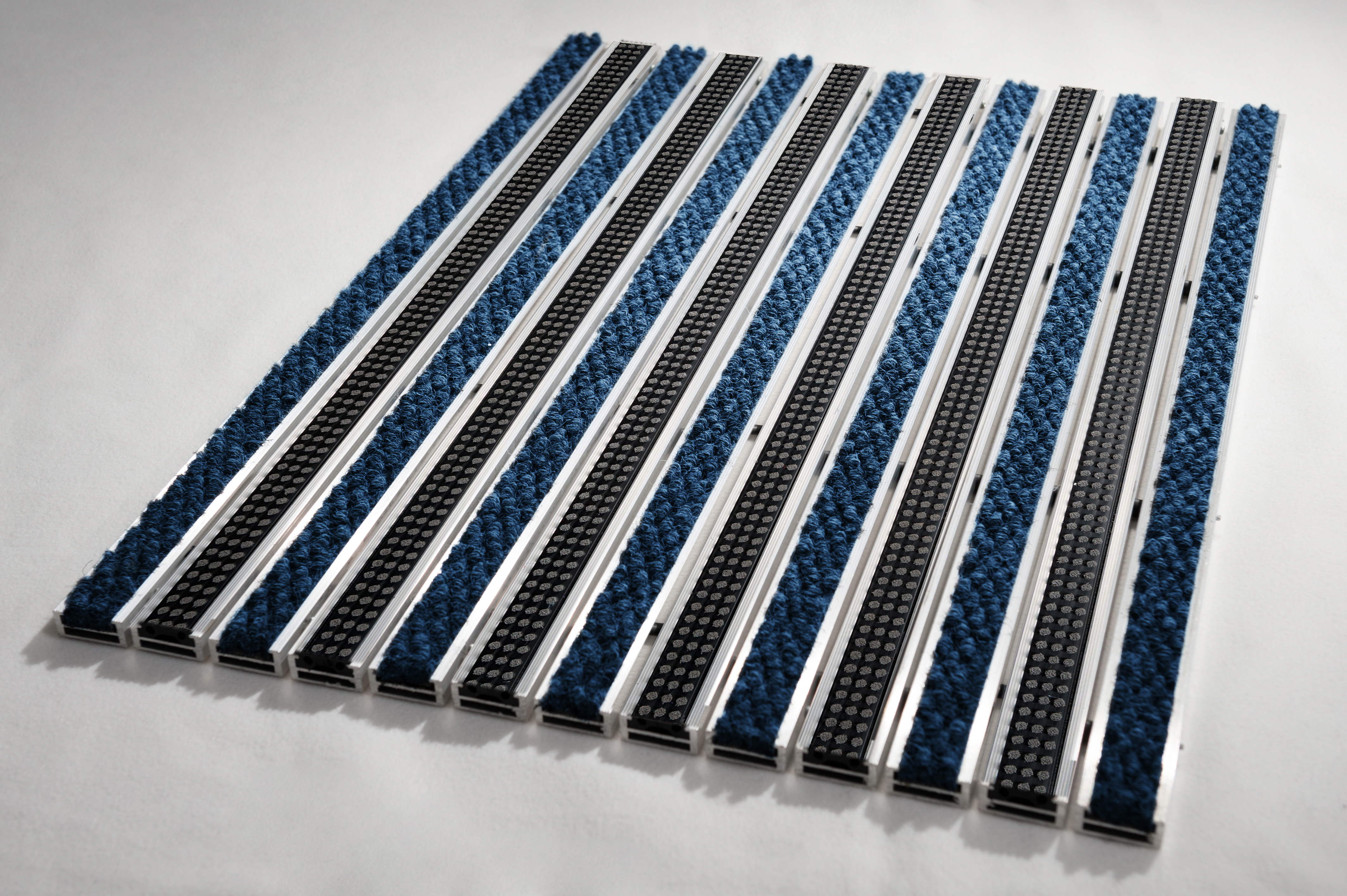 Tapis d'entrée 17RCB Premium Bleu Chiné